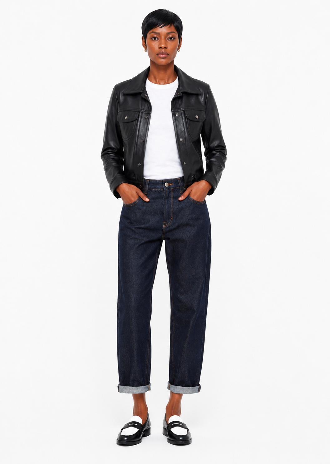 BLOUSON COURREGES NOIR